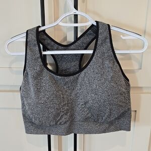 Truekind Gray Sports Bra